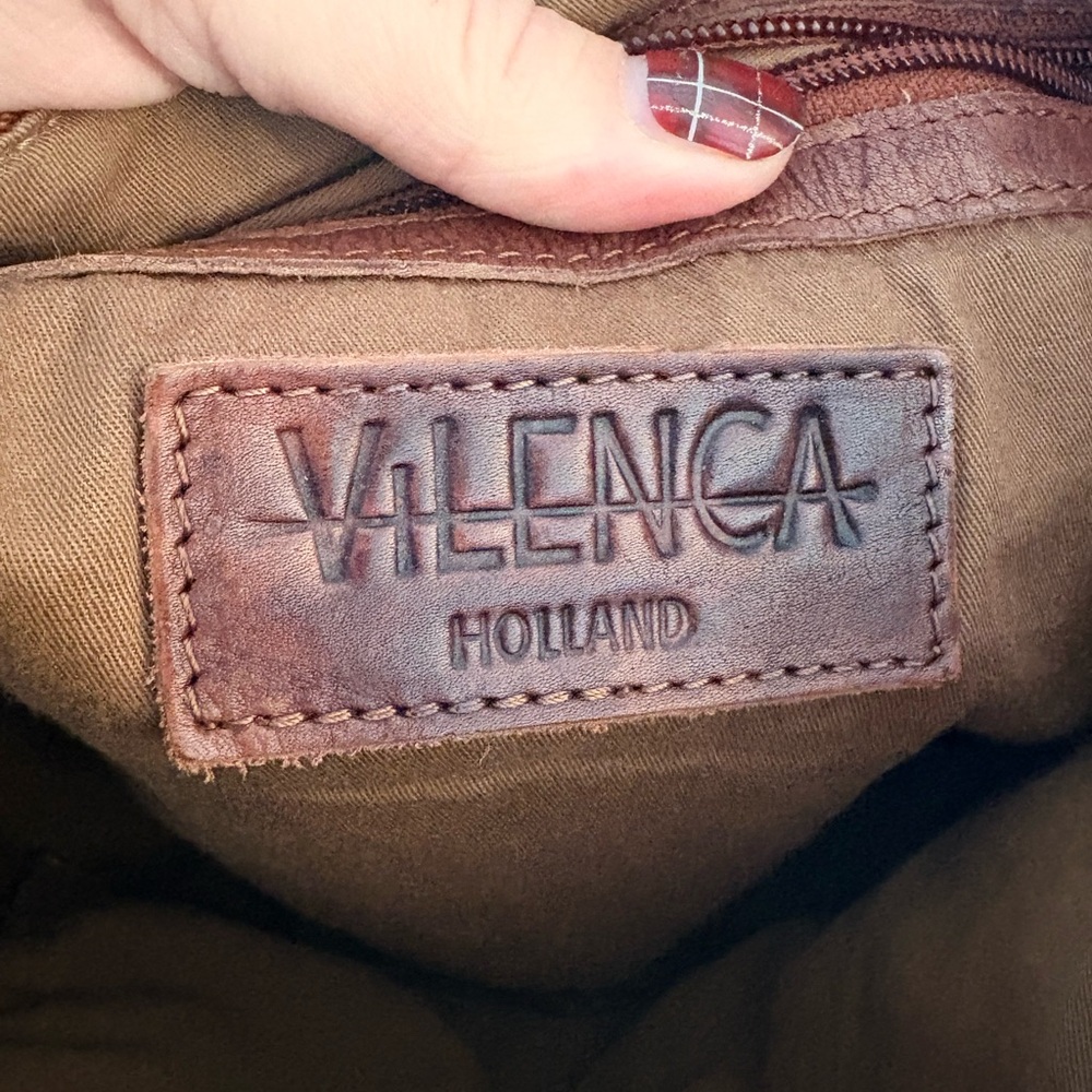 Vilenca Holland Leather Woven Purse - Picture 10 of 13